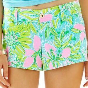 Lilly Pulitzer Coconut Jungle Callahan Shorts Sz 12 - MINT